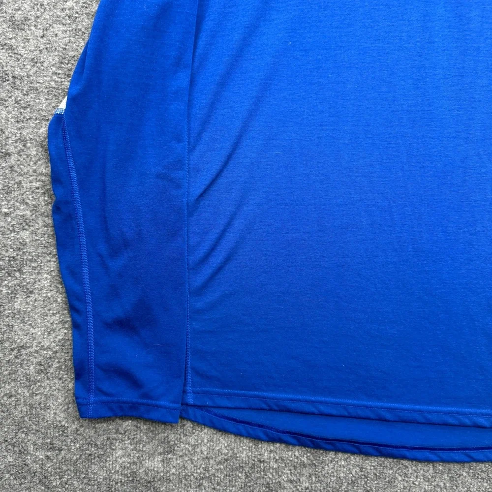 The North Face VaporWick 1/4 Zip Pullover Mens XL Blue Long Sleeve Running